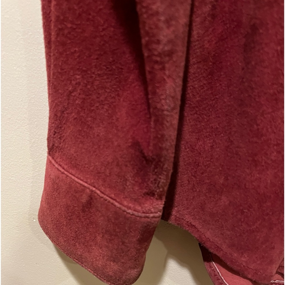 Pig suede jacket - Picture 10 of 14